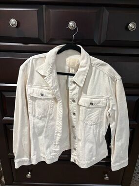 H&M Cream Jean Jacket